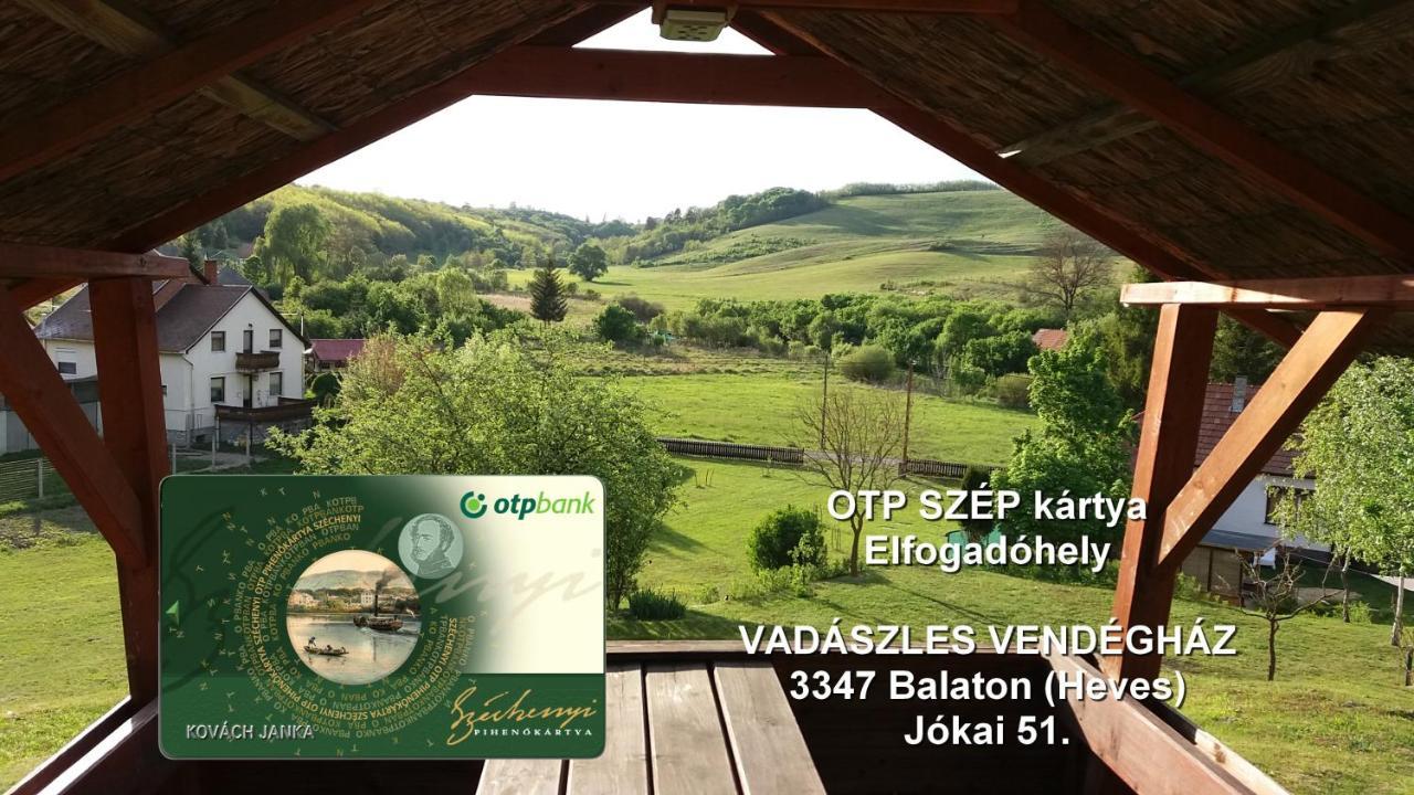 Vadaszles Vendeghaz Bukkszentmarton Exterior photo